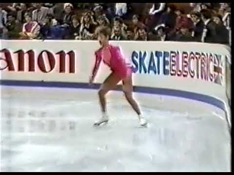 Jill Trenary (USA) - 1988 Worlds, Ladies' Short Program