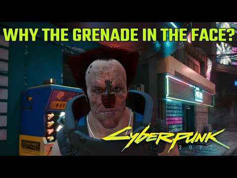 Ozob Tells how he got the Grenade in his Face | Cyberpunk 2077