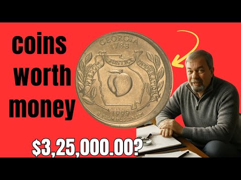 1999 Georgia State Quarter Worth THOUSANDS?  Rare Errors to Look For!