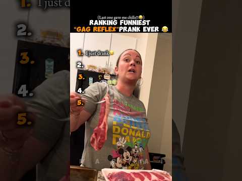 Ranking funniest gag reflex #gags #usa