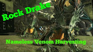 ARK Aberration - Rock Drake and Nameless venom harvesting - Official PvP