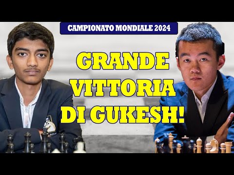 FANTASTICA VITTORIA di GUKESH al CAMPIONATO del MONDO di SCACCHI!