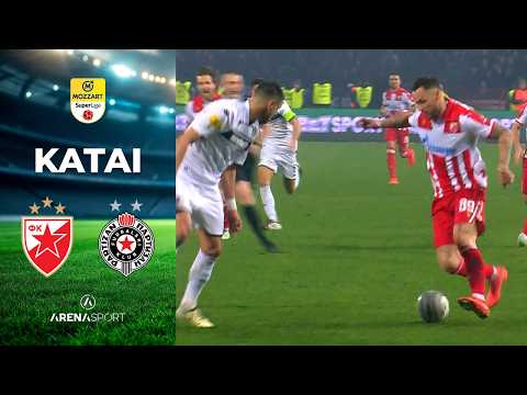 KATAI POGODIO ZA VELIKIH 3:0 | Crvena zvezda - Partizan | 22.02.2026.