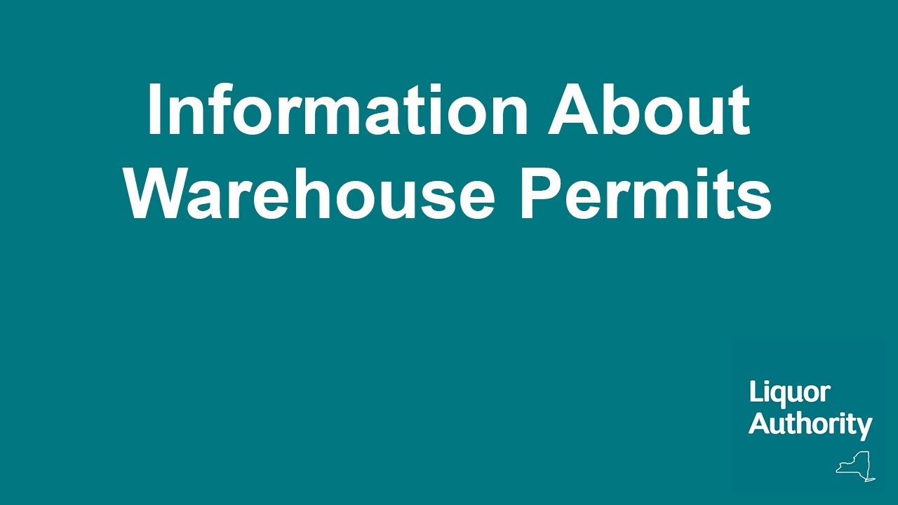Information About Warehouse Permits