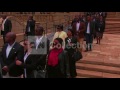 MANDELA ZUMA AND WIFE LEAD MOURNERS