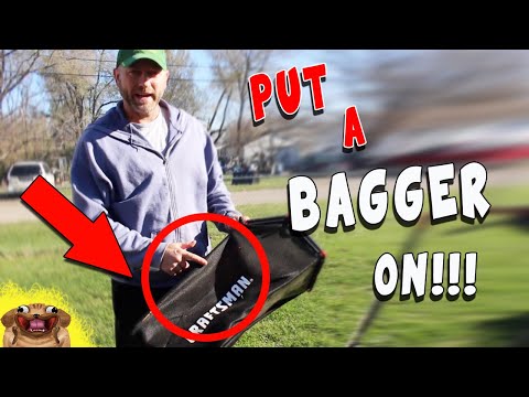 Bagger For Push Mower