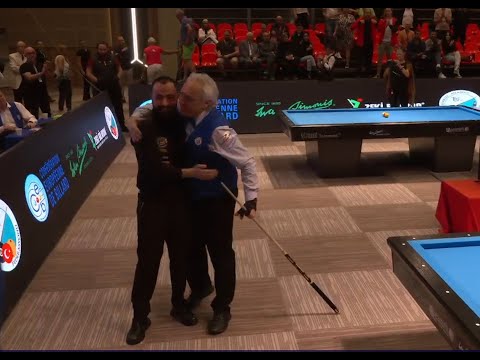 Great shots played during the final of the European Championship 3 cushion 2023 in Antalya/Turkey