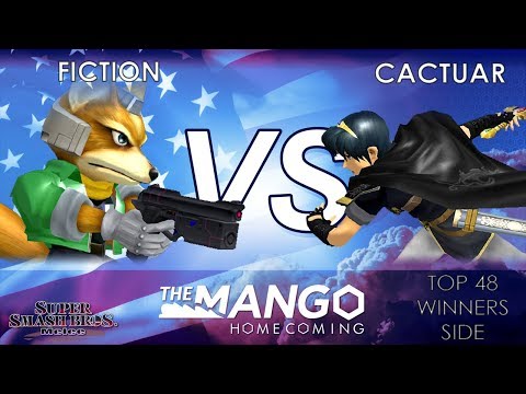 The Mango Homecoming - Fiction (Fox) VS Cactuar (Marth) - SSBM - Top 48 - Winners Side