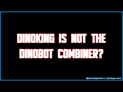 Dinoking Is Not The Dinobot Combiner?