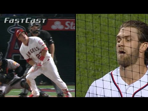 8/7/17: MLB.com FastCast: Trout, Harper's milestones