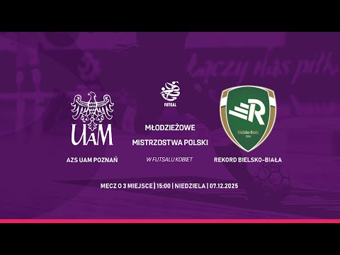 Skrót meczu: AZS UAM Poznań - Rekord Bielsko-Biała | MMP U19 Kobiet 2025