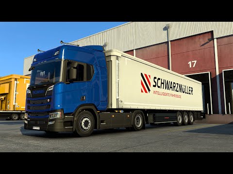 ETS2 1.40 - ProMods 2.55 - SCANIA R410 - Trip: Burgos - Madrid