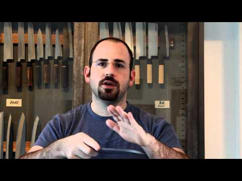 Sharpening Single Bevel Knives (A Lecture)- Japanese Knife Imports