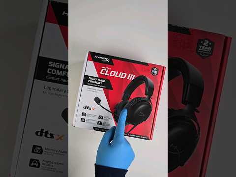 HyperX Cloud III  #unboxing #gaming#shorts #trendingshorts