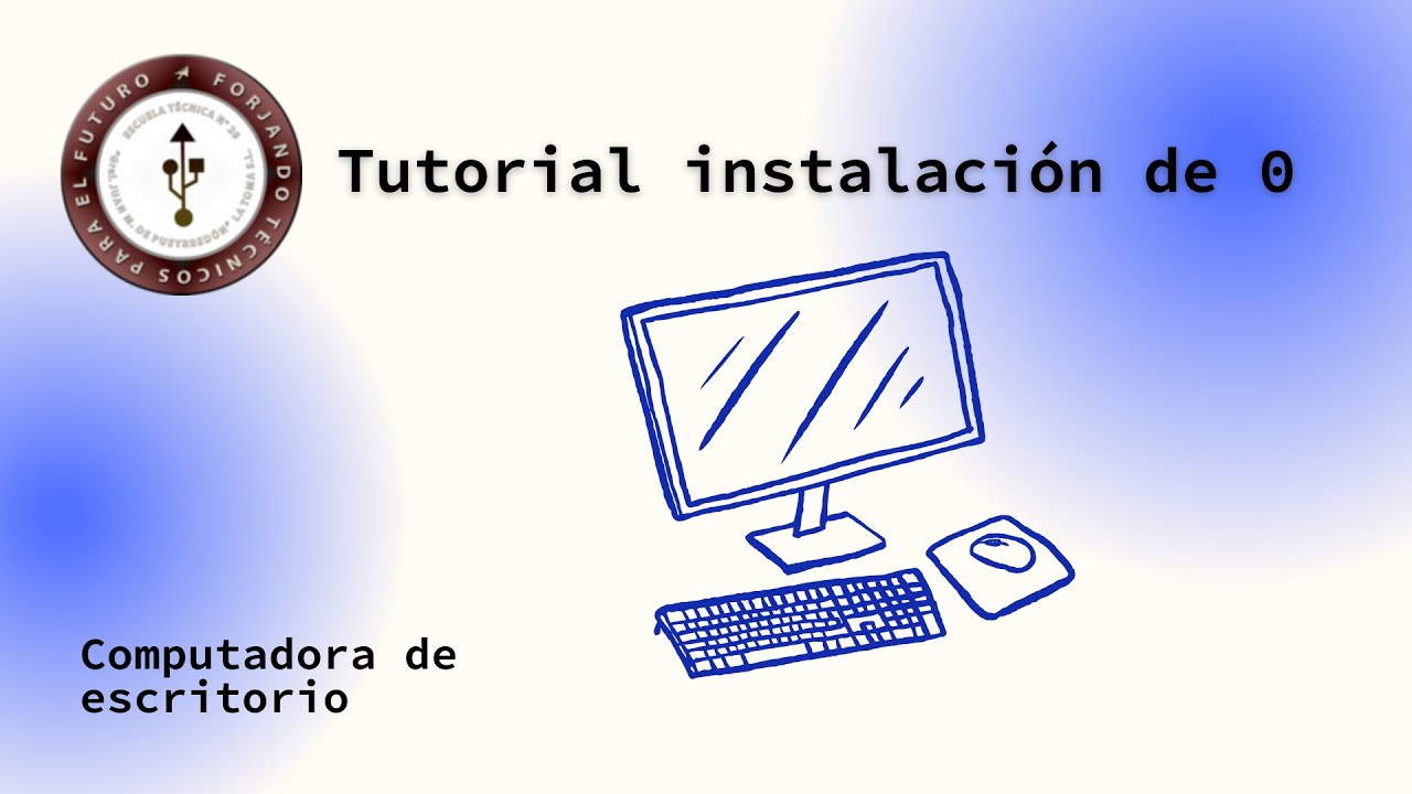 Portada Instalación de computadora