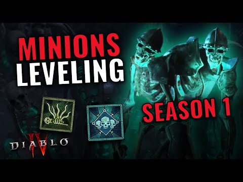 Best Necromancer Leveling Build Season 1 | Minion Build Guide