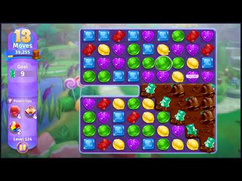 Wonka's World of Candy Level 124 - NO BOOSTERS + FULL STORY 🍫 | SKILLGAMING ✔️