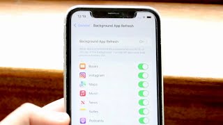 How To Turn Off Background Apps On iPhone! (2022)