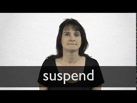 Spanish Translation Of Suspend Collins English Spanish Dictionary Spanish Translation Of Suspend Collins English Spanish Dictionary