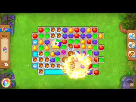 Gardenscapes 1265 Level - 25 moves - NO BooSTERS