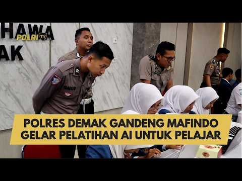 POLRES DEMAK GANDENG MAFINDO GELAR PELATIHAN AI UNTUK PELAJAR
