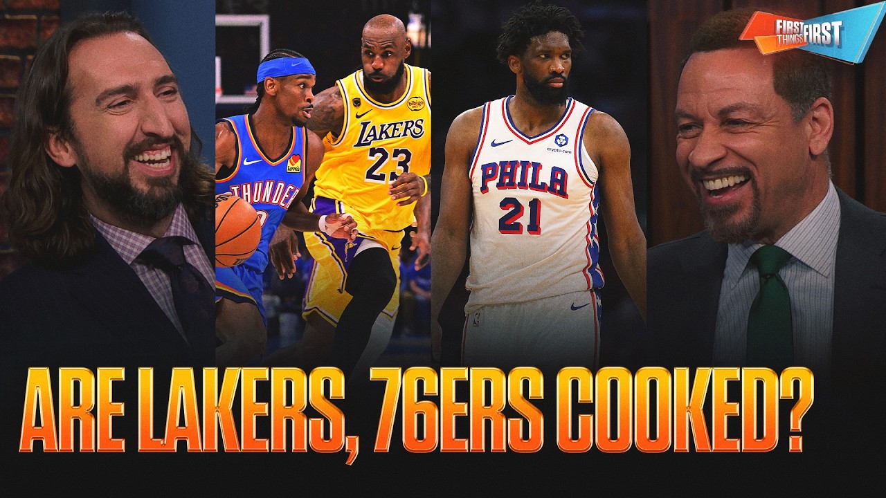 Lakers CAN'T win series vs OKC after Game 1 blowout loss, Knicks-76ers series OVER w/ Embiid out 👀