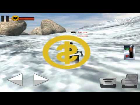 Snowmobile Park Horizon Dawn Video