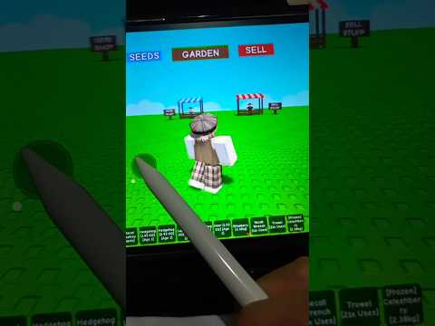 GANHEI MUITO DIN DIN!!!! #roblox #growagarden