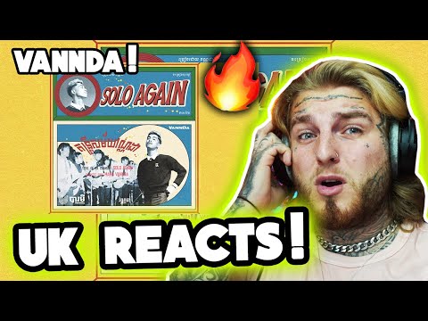 UK Reacts To VANNDA - SOLO AGAIN (LYRIC VIDEO)