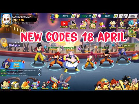 Fury Fighter | New Codes 18 April - Dragon Ball Android iOS | Regional Struggle Ultimate Gift Codes