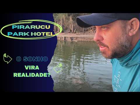 Nosso Primeiro Pirarucu! 1,7m e 80kg no Pirarucu Park Hotel em Itapuranga GO