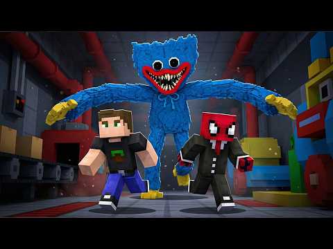 Minecraft AMA Huggy Wuggy'den Kaçış