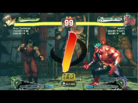 SSF4 AE: Kiryu Tsukimiya(Guy) vs sekoi3(Hakan) - HD 720p