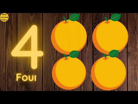 गिनती वीडियो 1 से लेकर 10 तक। 1 2 3 4 5 6 7 8 9 10 गिनती वीडियो