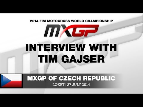 MXGP of Czech Republic 2014 Interview with Tim Gajser - Motocross