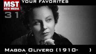 Part II - Your Favorites: MAGDA OLIVERO