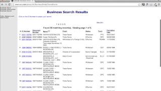 Colorado SOS LLC Search