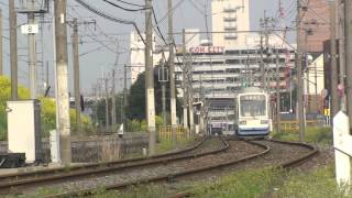 preview picture of video '【筑豊電気鉄道】3000形3004F＠熊西('08/04)'
