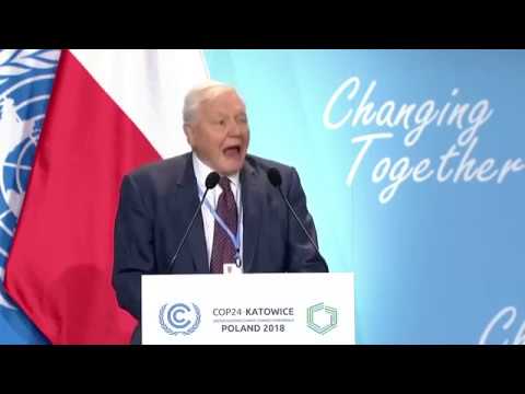 Sir David Attenborough's Full UN Message