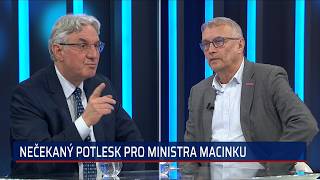 Macinka chce být Trumpovým tlampačem, naznačil motivaci Dvořák. Zahradil popsal risk v OSN