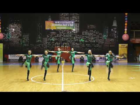 MESSY GIRLS, Junior kisformáció - Dinamik Rock and Roll Klub - 2022. Pécs (Döntő)