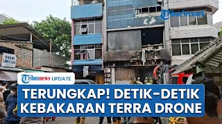 Terungkap! Detik-detik Mencekam Kebakaran Terra Drone, Tumpukan Baterai Jatuh Lalu Menyulut Api