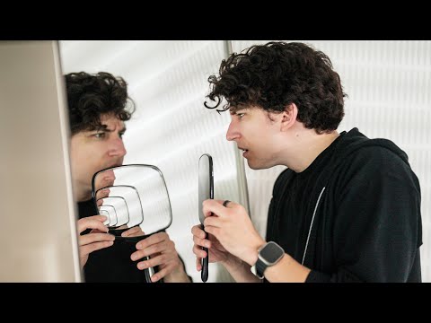When you hold a mirror up to a mirror