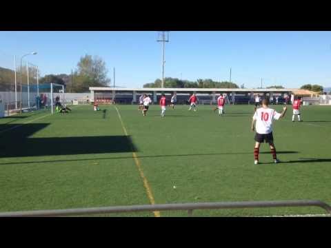 Cuarto gol del Rayo SAB contra el Sporting Ribarroja. Es el 2-4.