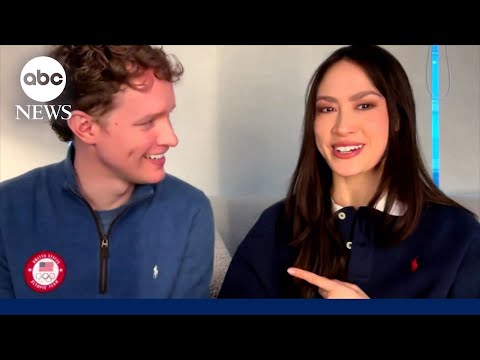 Madison Chock, Evan Bates discuss skating in Olympics as husband and wife