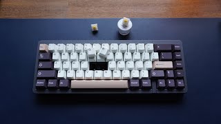 Gateron Milky Yellow Stock vs Lubed Comparison #Shorts