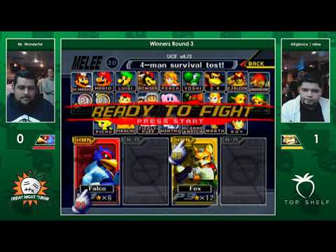 Winners R3: Mr. Wonderful(Falco) vs. ALG | n0ne(Fox) [Friday Night Turnip #112]