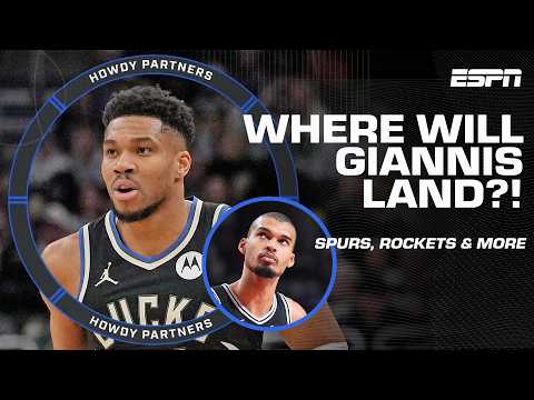 Why the Spurs and Rockets won't trade for Giannis? | Howdy Partners