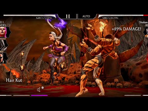 SINDEL MK11 / unstoppable in MK Mobile