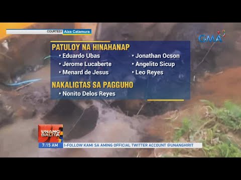 UB: 6 sa 7 treasure hunter, nalibing nang buhay matapos gumuho ang tunnel na kanilang hinuhukay